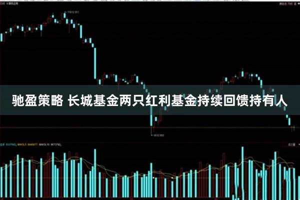 驰盈策略 长城基金两只红利基金持续回馈持有人